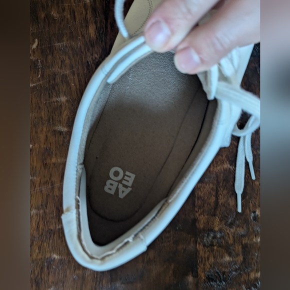 ABEO Addie / Encore sneaker, white leather - Picture 4 of 13